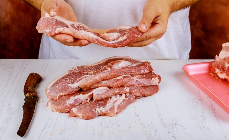 How to slice meat thin