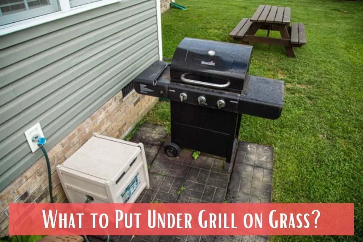 What to Put Under Grill on Grass